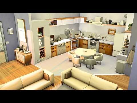 Modern Luxury Apartment (930 Medina Studios) 🌆 Sims 4 Speed Build Stop Motion (NO CC)