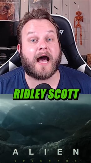 I saw Ridley Scott very drunk once #alien #alienearth #horror