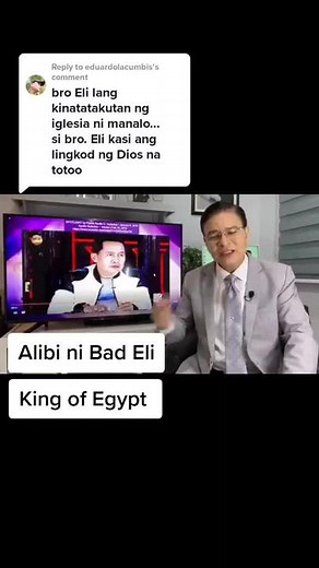 Alibi ni Bad Eli: King of Egypt - Brother Eli Soriano vs Manalo