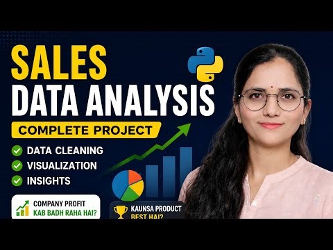 Sales Data Analysis Project in Python 🔥 | Pandas Project for Beginners