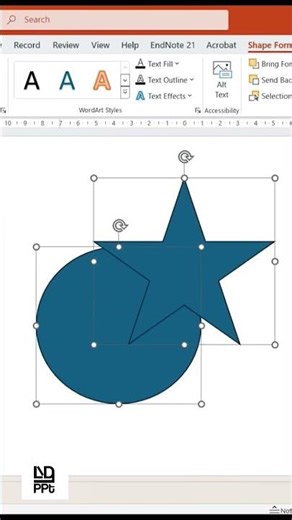 Have you ever thought about how to make new shapes in PowerPoint? Here you learn how to make them.