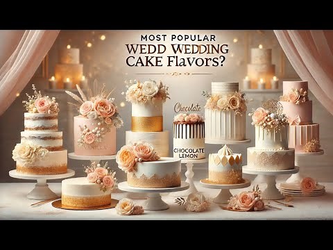 Popular Wedding Cake Flavors and Trends