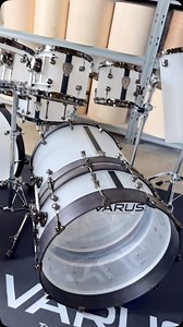 Acrylic Frost Monster Drumset!!! #drumkits | Varus Drums