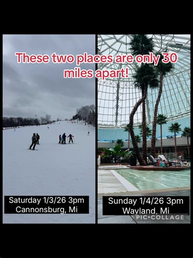 Contrasting Weekend Adventures: Sledding and Swimming