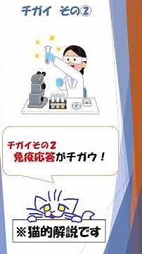 【ナマってなに？】生ワクチンと不活化ワクチンのちがいギュッと解説！【やくらく！Vaccine 2】