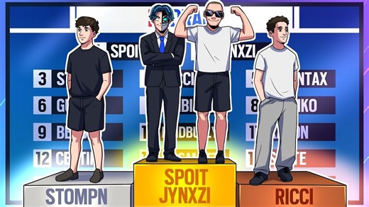 来看看Spoit如何在全是冠军的Jynxzi举办的比赛中脱颖而出