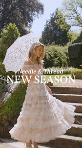 The Pre-Fall ’25 Edit has landed. Designed for modern romantics, these pieces celebrate a life lived beautifully through soft pastels and ornate floral designs. | Needle & Thread