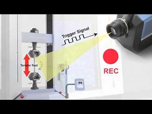 TEST2013, Shimadzu DIC Analysis System Strain distribution measurement system