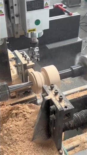 Russian matryoshka doll processing（Обработка русской матрешки.） #woodworking #woodlathe#woodart