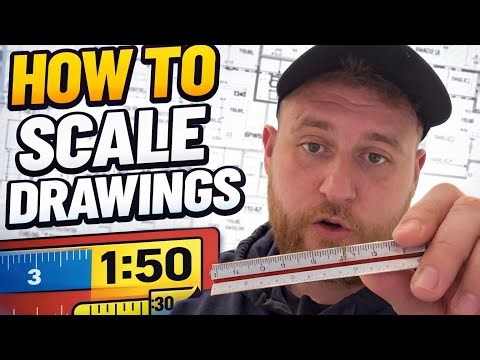 How to scale drawings (Paper and Phone methods)