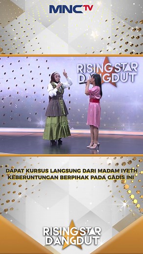 Belajar Dangdut Bersama Madam Iyeth di Rising Star