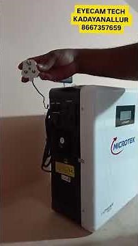 Lithium Battery with inbuilt inverter installation @Kadayanallur | EYECAM TECH KADAYANALLUR Microtek