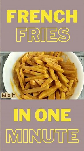 Learn Cooking French Fries In One Minute | French Fries at Home | Flavours of Kitchen With Shama
