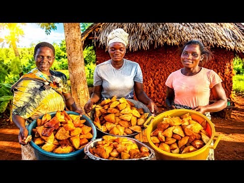 Three Village Moms Cooked an Unbelievable Feast for Everyone! 🥹