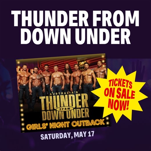 1.2K views | A fully interactive live show with jaw-dropping dance moves, cheeky humor, and plenty of eye candy. Thunder From Down Under is the ultimate choice for a bachelorette party, birthday, or a girls' night out! Tickets are on sale now, get yours before they’re gone: https://bit.ly/4hvFx1o! 18+ only.  If you or someone you know may have a gambling problem, please call 877-9-GAMBLE. #BallysLincoln #RhodeIsland #Entertainment | Bally's Lincoln Casino Resort | Facebook