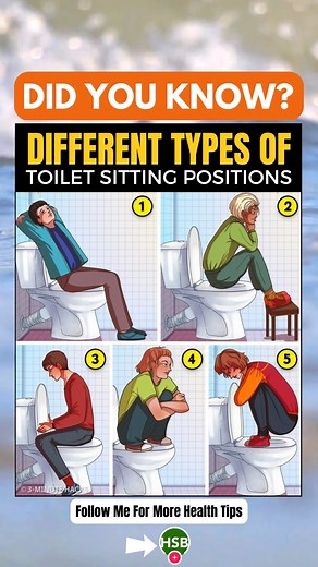Your bathroom posture might be affecting your digestion more than you think! From the classic sit to the deep squat, explore different toilet positions and how they can impact bowel health. 💩✅ #guthealth #bathroomtips #digestivehealth | Health Spirit Body