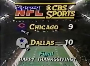 🏈🦃On November 26, 1981 the Dallas Cowboys squeeze past the Chicago Bears 10-9 on Thanksgiving despite 179 rushing yards from Bears running back Walter Payton. The lone touchdowns for each team came from Bears quarterback Vince Evans and Cowboys running back Ron Springs.🦃🏈 | Davenport Sports Network