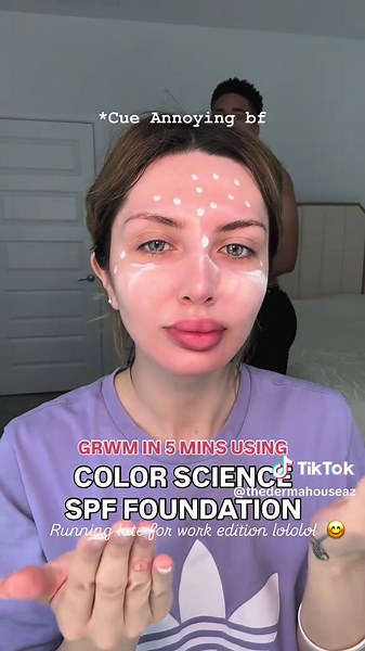 Flawless Quick Skin Care Routine with SPF Foundation