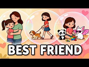 Best Friends Song | Kids Song About Kindness & Friendship