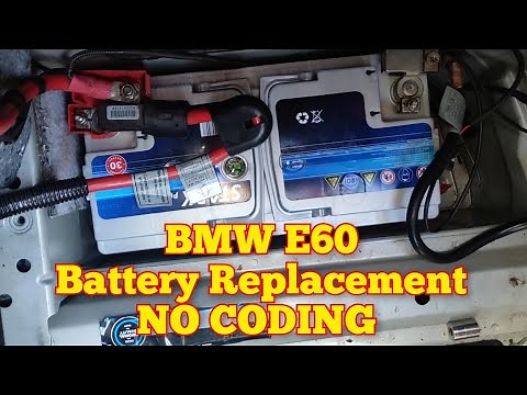 BMW E60 Battery Replacement