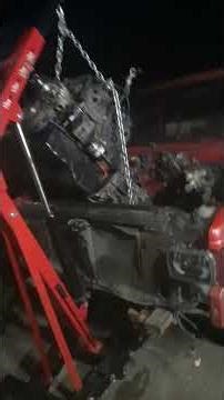 Chevy s10 - Easiest way to reinstall engine and transmission