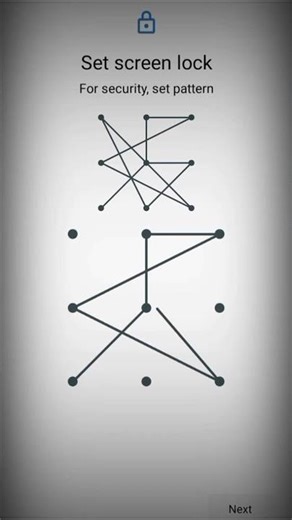 Pattern Lock Screen Hard ❤️🔥❤️ | #youtube​ #shorts​ #video​
