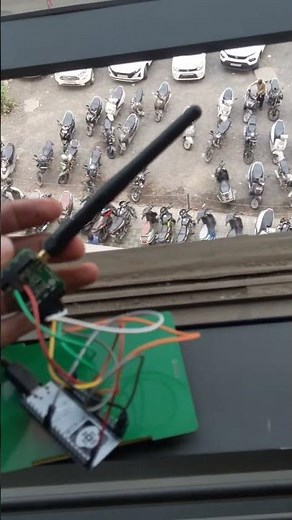 ESP32 with LoRa module RFM95W & OLED #arduino #circuitboard #batterysolutions #electronics