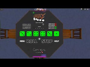 Playing Greedy on Second Life!