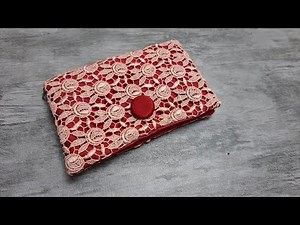Lace Wallet with Dividers - Stunning Practical Design for Daily Use