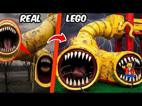 Run Away from Lego Extra Slide Creature Hunting - Playground Escaped