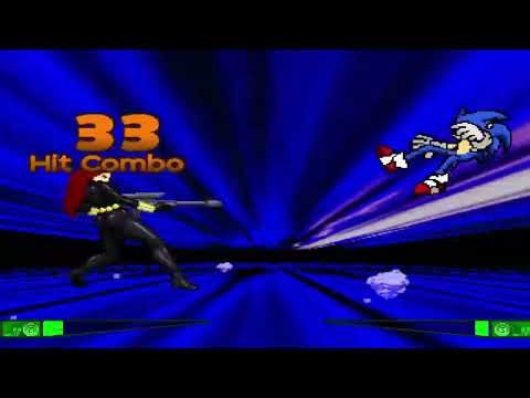 MG026 MUGEN - Black Widow #20 vs. Sonic (Fiction Fight)