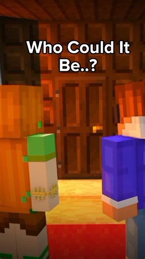 An Unexpected Visitor At Midnight... #minecraft