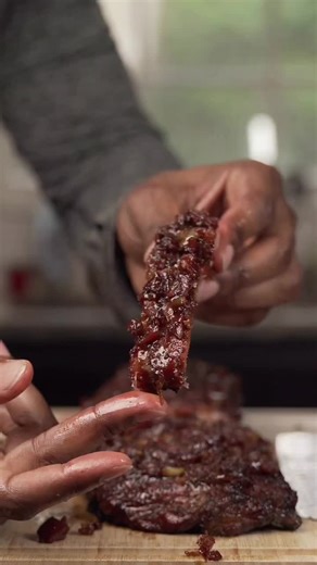 SMOKED BACON JAM RIBS These Cheshire Pork baby backs are the kind of ribs that make you go quiet after the first bite. Smoked low at 250°, then finished with a sticky bacon jam that caramelizes on top for the last 20 minutes. Sweet. Salty. Tangy. Ridiculous. What you need: • Cheshire Pork baby back ribs • Lonestar Season-all • Smoker 250°F Batch Bacon Jam: • 3 diced shallots • ½ tsp granulated garlic • 2 Tbsp 2 tsp balsamic vinegar • 2 Tbsp 2 tsp brown sugar • 6 Tbsp maple syrup • ½ lb cooked ba