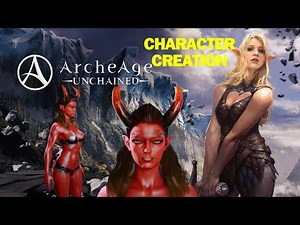 ArcheAge CHARACTER CREATION - My first look