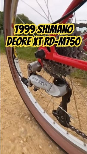 1999 Shimano Deore XT RD-M750 Rear Derailleur