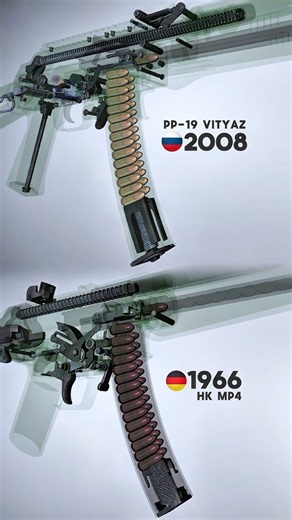 PP-19 Vityaz vs HK MP5 | Mechanism Comparison