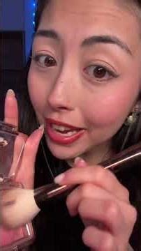 ASMR fastest makeup I’ve ever done #asmr