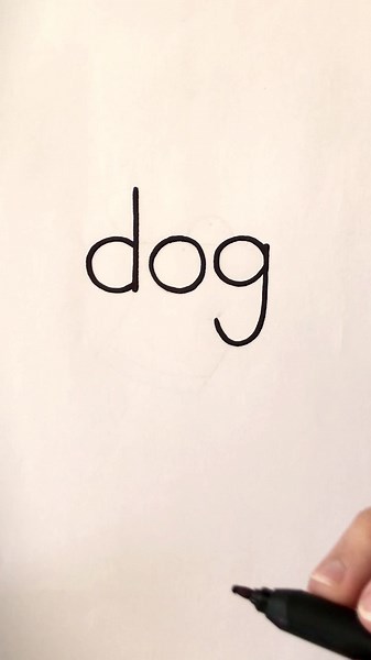How to Draw a Dog with Words: Easy Tutorial