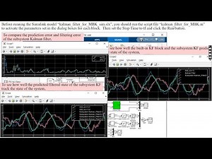 MATLAB/Simulink Simulation of Kalman Filter for an MBK System