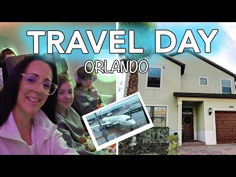 TRAVEL DAY VLOG ✈️ Virgin Atlantic to Orlando 🇺🇸 Walt Disney World and Villa Tour 🏠