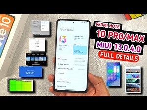 REDMI NOTE 10 PRO NEW UPDATE MIUI 13.0.4.0 ENABLE ALL NEW FEATURES | REDMI NOTE 10 PRO NEW UPDATE
