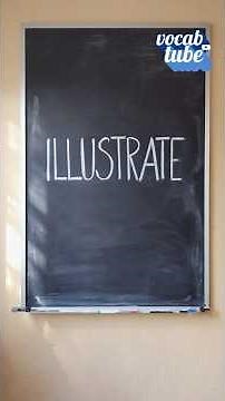 illustrate - English Vocabulary Learning #Shorts