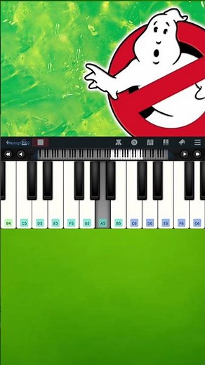 Ghostbusters Theme | Piano Tutorial