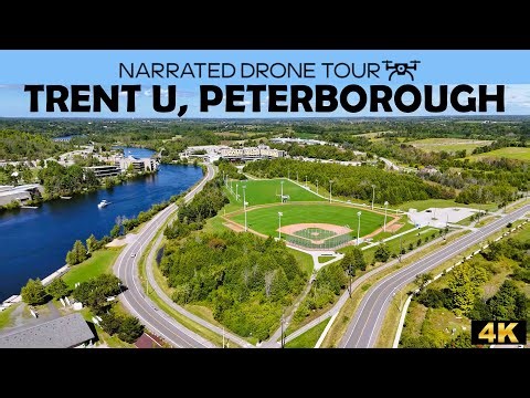 🌍 Peterborough , Ontario - Trent University🛩️ 4K Drone