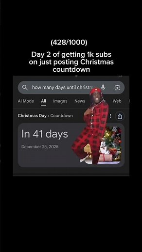 How many days until Christmas #countdown #fyp #christmas
