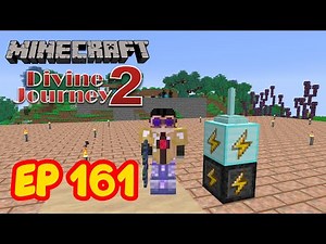 THE LIGHTNINGCRAFT MOD BEGINS, I AM THE KING OF LIGHTNING - Divine Journey 2 Mod Series Ep 161
