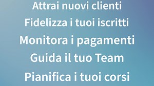 Scopri Magicline, il software per palestre leader in Germania e finalmente sbarcato anche in Italia! Per te, in esclusiva nazionale, 12 mesi gratuiti altri 12 mesi scontati al 50%! Magicline Italia, tutta un'altra storia! https://www.magicline.com/it | La Palestra