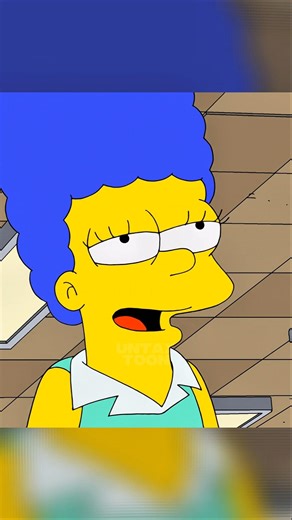 MARGE WAS LIKE BART IN HER PAST! #simpsons