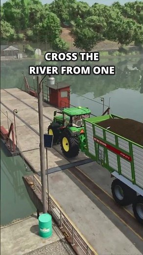 HOW TO USE A FERRY in Farming Simulator 25?