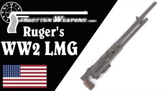 【被遗忘的武器/双语】比尔·鲁格二战时的轻机枪原型